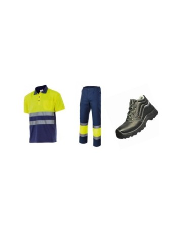 PACK UNIFORME SANITARIO ALTA VISIBILIDAD 2