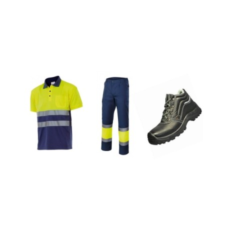 PACK UNIFORME SANITARIO ALTA VISIBILIDAD