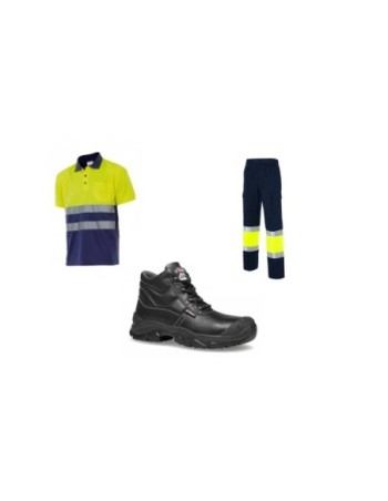 PACK UNIFORME SANITARIO ALTA VISIBILIDAD