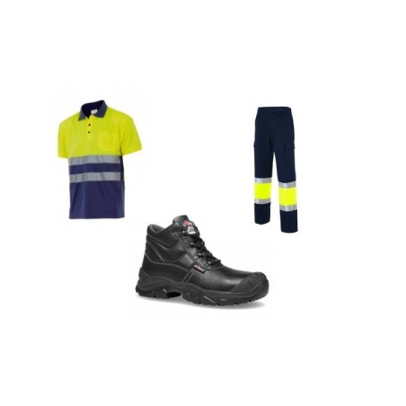 PACK UNIFORME SANITARIO ALTA VISIBILIDAD