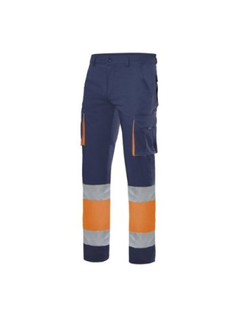 PANTALÓN DE TRABAJO ELÁSTCO CON BANDAS REFLECTANTES 2