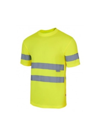 CAMISETA TECNICA REFLECTANTE ALTA VISIBILIDAD  2