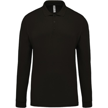 POLO DE TRABAJO HOMBRE MANGA LARGA AJUSTADO