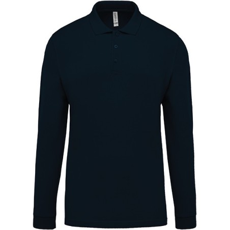 POLO DE TRABAJO HOMBRE MANGA LARGA AJUSTADO