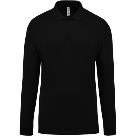 POLO DE TRABAJO HOMBRE MANGA LARGA AJUSTADO