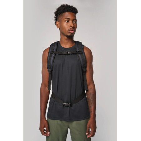 Backpack with ball compartment