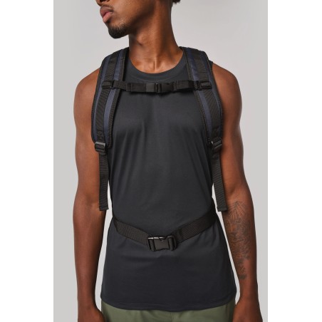 Backpack with ball compartment