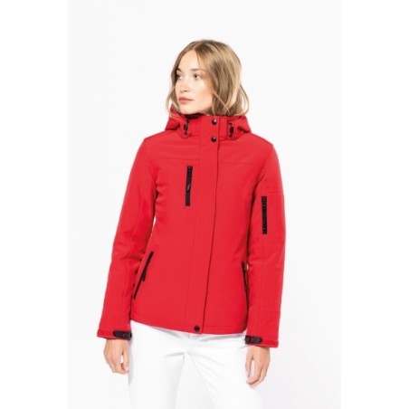 PARKA SOFTSHELL CAPUCHA FORRADA MUJER