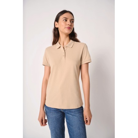 Polo punto piqué mujer
