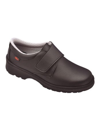 ZUECO LISO ANTIDESLIZANTE VELCRO MILAN SCL LISO