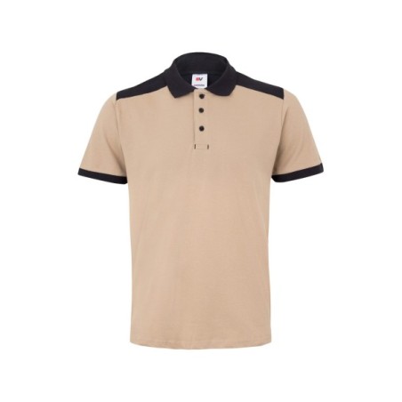 POLO M/C BICOLOR ELÁSTICO 