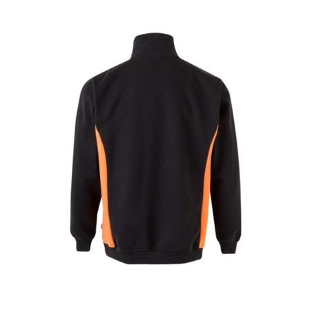 SUDADERA MEDIA CREMALLERA BICOLOR CONSTRASTES