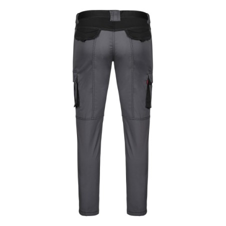 PANTALÓN MULTIBOLSILLOS ELÁSTICO BICOLOR