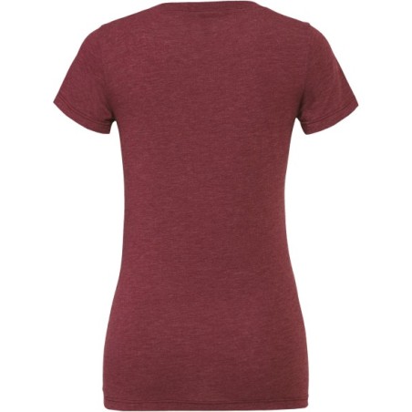 Camiseta Triblend cuello redondo mujer