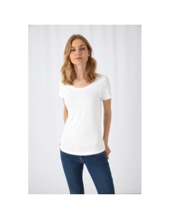 Camiseta Organic Slub Inspire mujer