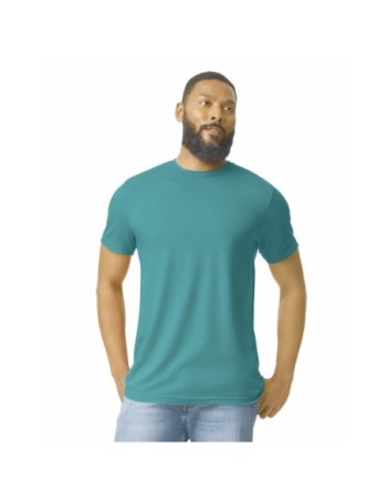 Camiseta softstyle CVC hombre