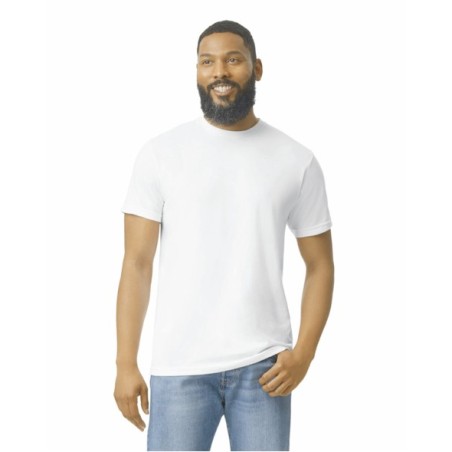 Camiseta softstyle CVC hombre