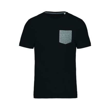 Camiseta algodón orgánico con bolsillo