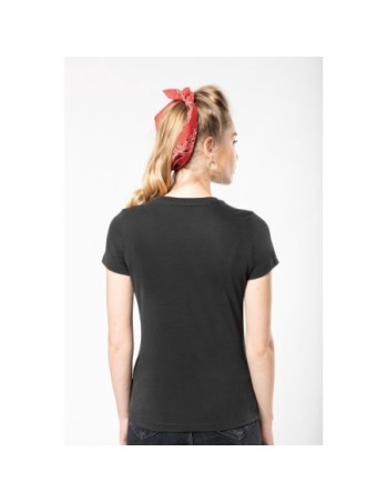 Camiseta vintage manga corta mujer 2