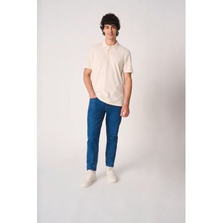 Men\\\'s pique polo shirt