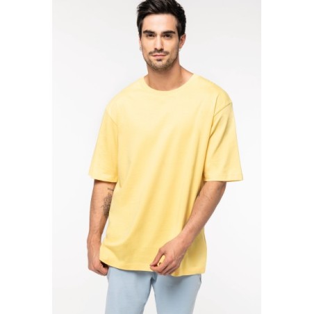 Camiseta hombros caídos hombre