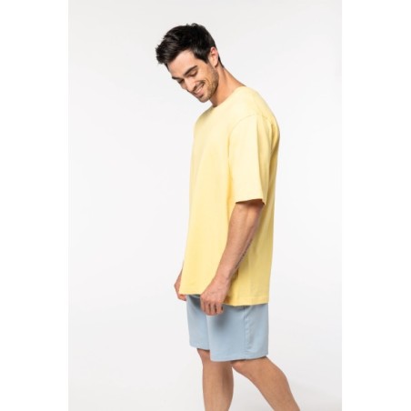 Camiseta hombros caídos hombre