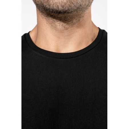 Camiseta Supima® cuello redondo maga corte hombre