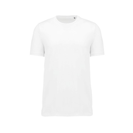 Camiseta Supima® cuello redondo maga corte hombre