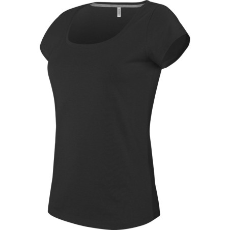 CAMISETA MUJER M/C CUELLO BARCO