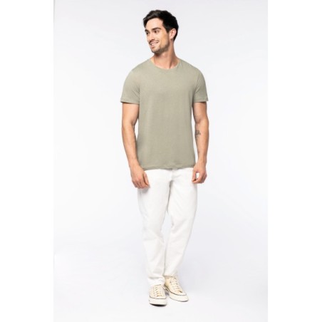 Camiseta unisex con lino y algodón orgánico