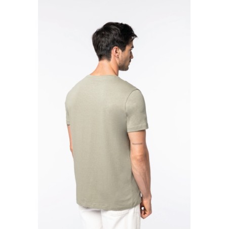 Camiseta unisex con lino y algodón orgánico
