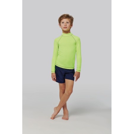 Camiseta técnica con protección UV manga larga niño