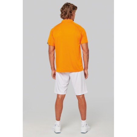 Polo deportivo manga corta unisex