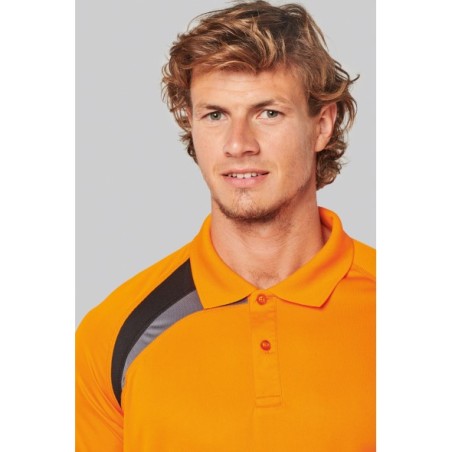 Polo deportivo manga corta unisex