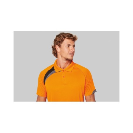 Polo deportivo manga corta unisex
