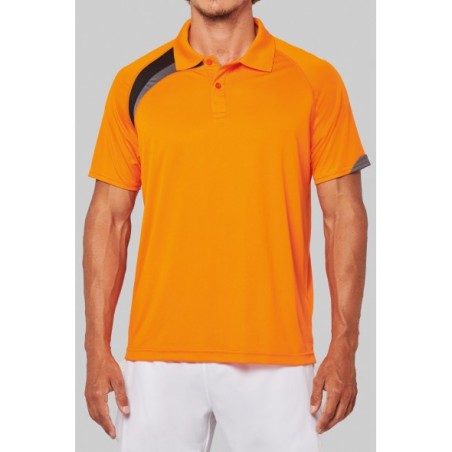 Polo deportivo manga corta unisex
