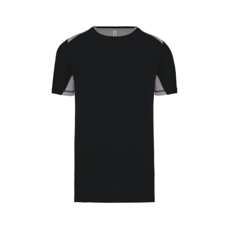 Camiseta deportiva bicolor unisex