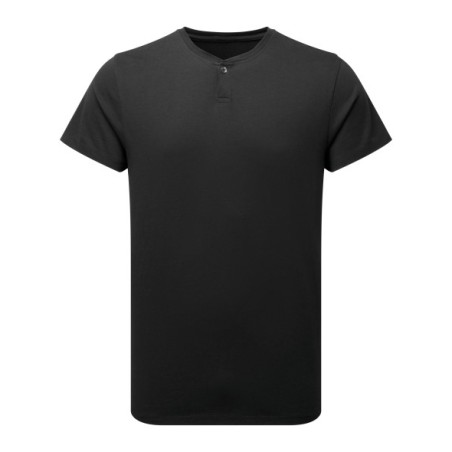 Camiseta ecorresponsable  \"Comis\" - cuello con botones hombre
