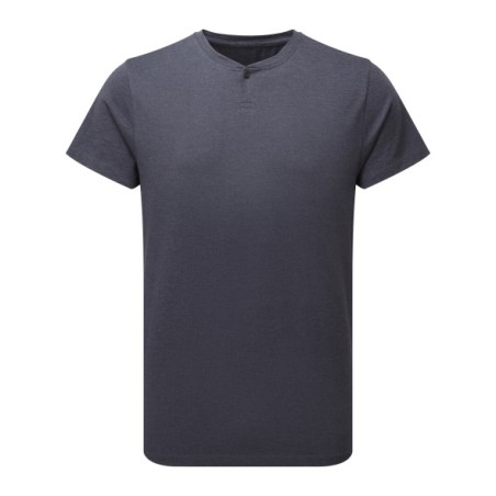 Camiseta ecorresponsable  \"Comis\" - cuello con botones hombre