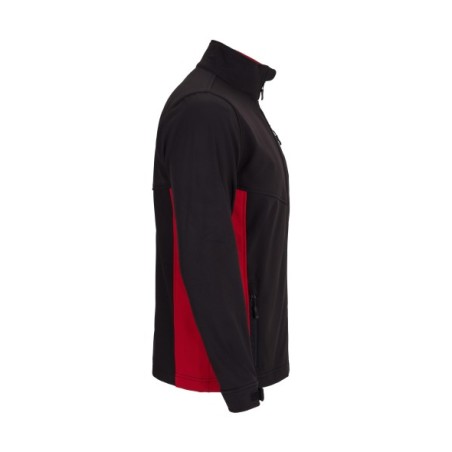 CHAQUETA CREMALLERA SOFTSHELL BICOLOR 