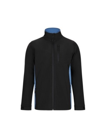 CHAQUETA CREMALLERA SOFTSHELL BICOLOR 