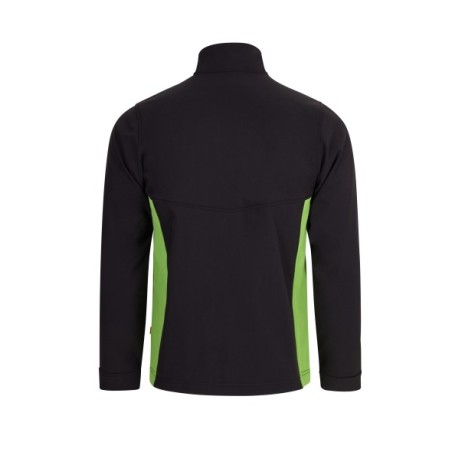 CHAQUETA CREMALLERA SOFTSHELL BICOLOR 
