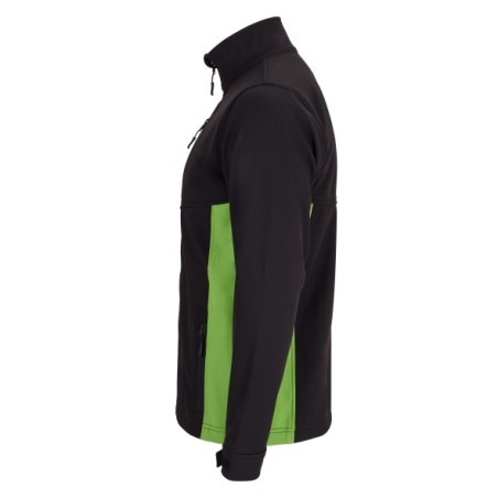 CHAQUETA CREMALLERA SOFTSHELL BICOLOR 
