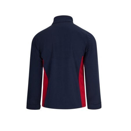 CHAQUETA CREMALLERA SOFTSHELL BICOLOR 