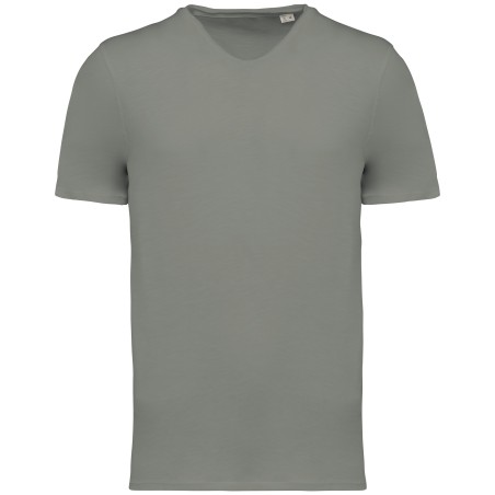 Camiseta ecorresponsable slub con bordes sin rematar hombre