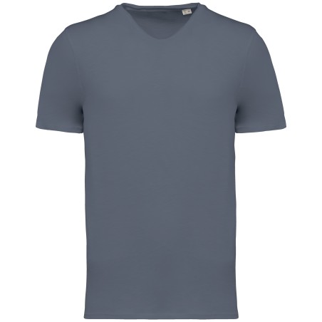 Eco-friendly men\\\'s slub t-shirt with raw edges