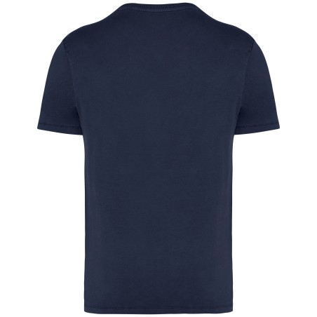 Eco-friendly unisex washed effect t-shirt