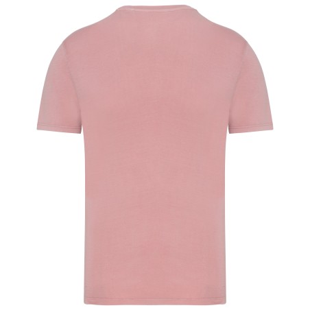 Eco-friendly unisex washed effect t-shirt