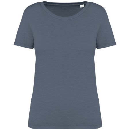 Eco-friendly ladies’ washed effect t-shirt