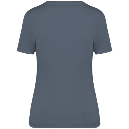 Eco-friendly ladies’ washed effect t-shirt